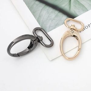 10-50Pcs Bag Strap Leather Buckles Swivel Metal Snap Hooks Bag Dog Chain Lobster Clasp Diy Hardware Luggage Accessories 240115