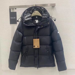 Bu Brand Down Jackets Jaqueta de manga destacável de inverno para homens e mulheres cor sólida espessada com casacos curtos