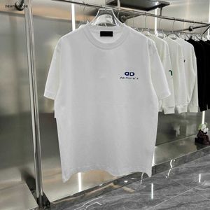 Designer de camiseta feminina roupas de marca para mulheres verão tops moda carta logotipo impressão menina em torno do pescoço camisa 16 de janeiro