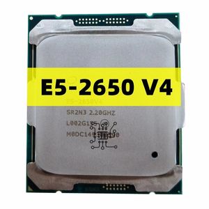 Processore Xeon E5 2650 V4 E5-2650V4 SR2N3 2,2 GHz 12 core 30 M LGA 2011-3 E5-2650 V4 CPU 240115