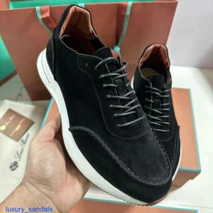 Week End Walk Sneakers Loropinas Vrijetijdsschoenen Casual Zachte Enkele Schoenen Voor Heren 2024 Lente/Zomer Nieuwe Luie Schoenen One Step Lefu Schoenen Platte Bodem HB WEG6