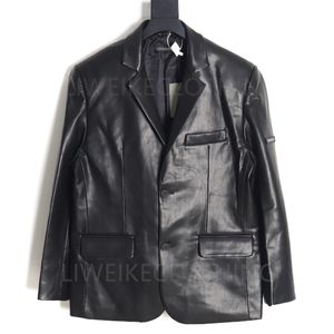 Designer Coat Winter Leather Jacket Kvinnor Högkvalitativ skräddarsydd jacka Vindtätad dräkt Blazer Jackor Rockar Män Rockar Läder Skräddarsydd Lounge Business Suit