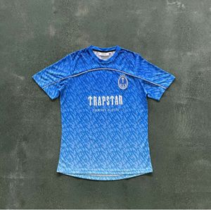 Football T shirt Mens Designer jersey TRAPSTAR summer tracksuit Breathable design Motion 4110ess
