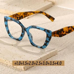Solglasögon överdimensionerade ramläsningsglasögon för män Kvinnor Högdefinition Presbyopia Eglasglasögon överlag 1,0 1.5 2,0 2,5 3.0 3.5 4.0