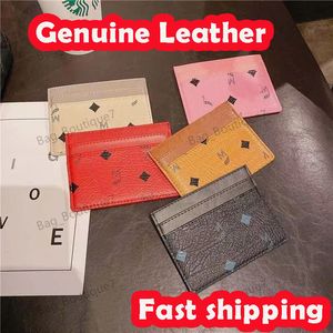 2024 New Genuine Leather Card Holders For Lady Sheepskin Multilayer Card Bags Credit Coin Mini Wallet Bags cardholder MINI AREN CARD CASE IN VISETOS ORIGINAL BAG