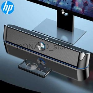 Portable Speakers HP DHE-6003C Desktop Subwoofer Computer Speakers Music Audio Wired Stereo Surround Gaming Speakers Sound Bar for PC Loudspeaker J240117