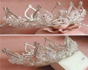 Vintage Gümüş Düğün Satıyor Tiara Gelin Saç Kaçağı Baş Bandı Aksesuarları Kadın Mücevher Saç Bandı Headpiece2081493