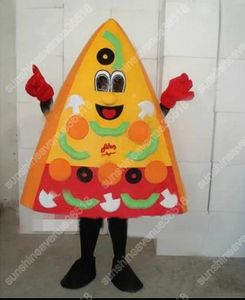 Vuxen storlek nyaste pizza maskot kostym tecknad temaparaktär karneval unisex halloween carnival vuxna födelsedagsfest fancy outfit för män kvinnor