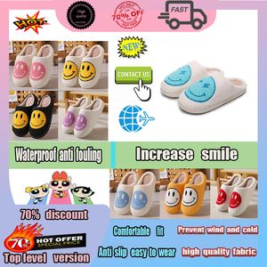 Designer Casual Platform cotton padded shoes for women Keep warm from the cold Anti slip wear resistant Indoor Fur Slippers Full Furry Softy Fluffy Plush