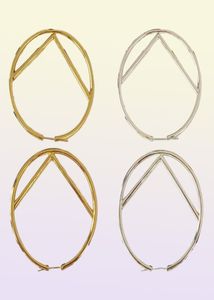 High version women039s letter hoop earrings high quality gold plated nonfading classic simple luxury fashion gift big name des62458686228