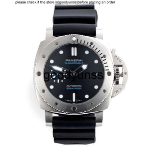 Paneris zegarek luksusowy zegarek mody paneraii zegarek zanurzalny PAM00973 Precyzyjne stal Automatyczne mechaniczne męskie designerskie designer