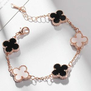 Bracelet Korean Version Bracelet Female Fashion Net Red Swan Leaf Rhinestone Girlfriends Student G11N 8LCY