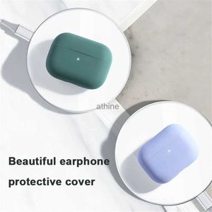 Custodie per cellulari Custodia morbida in silicone liquido adatta per AirPods 3 Accessori per auricolari wireless compatibili con Bluetooth Custodia protettiva 16 colori YQ240117