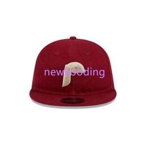 Top quality Red P snapback hat baseball cap Sports hat flat adjustable unisex mens adult embroidered Free shipping on sale