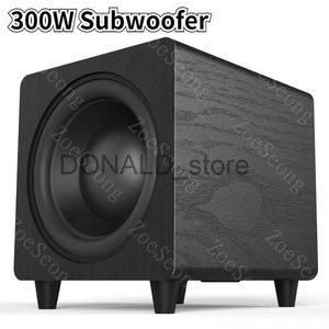 Portable Speakers 300W Subwoofer Soundbar for TV 2.1 Channel Home Theater System 10 Inch Wooden High Power Speakers 3D Stereo Boombox Sound Box PC J240117