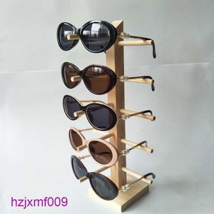 9ekt Sunglasses Fashion Pearl Designer High Quality Luxury Woman Sun Glasses Cat Eye Metal Frame Women Eyewear Uv400