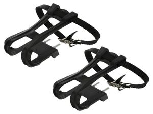 Bike Pedals 1 Set Spinning Pedal Antislip Bicycle Belt Fixed Gear Cycling Toe Clip Strap Accessories9689256