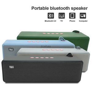 Bokhyllhögtalare Soundbar High Power Bluetooth Högtalare Portabla trådlösa högtalare Högtalare Vattentät utomhus Bass Column Sound Box USB TF FM