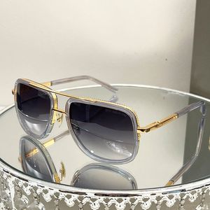 Designer Sunglasses Men Dita Mach One DRX-2030 Metalowa rama w stylu biznesowym Luksusowe okulary przeciwsłoneczne dla kobiet klasyczne oryginalne pudełko