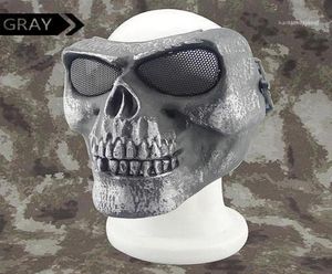 Tactical Skull Mask Full Face Nurkowanie do polowania na sporcie na świeżym powietrzu OS90045325242