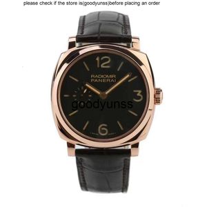 PANERIS WATK ZEWARTY MECHANICZNE Luksusowe Paneraii zegarek Natychmiastowe 1940 Serie
