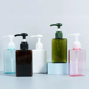 Depolama Şişeleri 150ml Sabun Dispenser Şişe Plastik Boş Pompa Banyo Şampuan Duş Jel Kozmetik Losyon Krem Konteyner Yeniden doldurulabilir