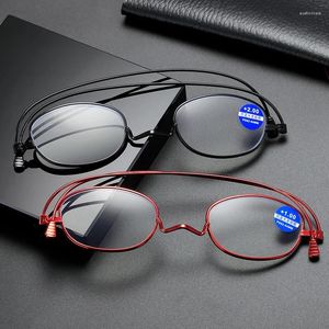 Okulary przeciwsłoneczne Ultra cienkie okulary czytania lekkie Ochrona Oczeu Presbyopia Presbyopia Eye dla mężczyzn Kobiety Wygodne czytelnik