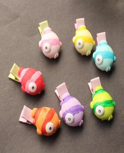 2018 NYA BABY HAIRPINS 35PCSLOT PLASTIC Söt Kids Hair Clips Children Hairpin hela mini Cartton Fish Hair Barrettes8085715