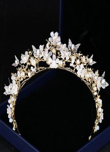 Luksusowy 2019 ślub ślubny tiara rhinestone sztuki na głowę krystaliczne opaski ślubne akcesoria do włosów wieczorne sukienki panny młodej 2963357