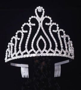 Headpieces Direct version of the bride married crown headdress large highgrade diamond hoop children039s hair wedding acce3311232