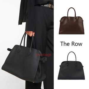 The Row Soft Margaux 15 Tote Bag Auturt/Winter Largaifaciger Commuter Handheld Women's Bag 1 5RR0