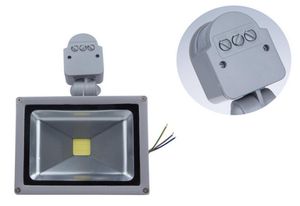 10W PIR LED Floodlight WhiteWarm white Flood lights lamp Motion Sensor AC 85V265V3132725