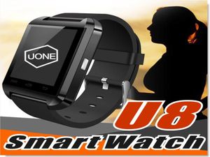 U8 Smart Watch Smartwatch Wrist Watches with Altimeter and motor for smartphone Samsung S8 Pluls S7 edge Android Cell Phone6981247