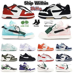 Designer Casual Shoes Out Out Office Sneaker Luxury Off Sneakers Mid Top Sponge Men Women Offeswhite White Black Offswhite Panda Vintage Emannessed Sports Trainers