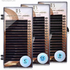 Cílios Postiços I Beauty Extensão de Cílios Premium Real Mink Cílios CC SS D Curl ibeauty Volume Lash Origianl IB Lash Coreia 7-16mm Novo Q240117