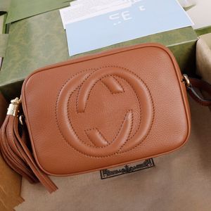 Projektantka Marmont Soho Kobiety luksus wysokiej jakości modny komunikator torebka skórzana wykwintna ręcznie robiona krzyżowa torba na kamerę na ramię siodła portfel