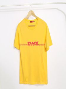 Yaz Satış Erkek Tshirt Baskı DHL Reklam Çift Kıyafetler Aşıklar Tshirts Hip Hop Street Style4060701