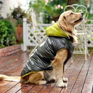 Dla dużych ubrania zimowego Pet Pet Big Apparel Wysokiej jakości produkt w dół kurtka bawełniana 1pcllot 240117