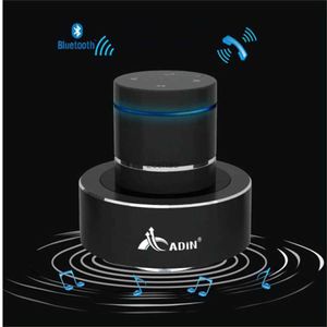 Bokhyllhögtalare adin 26W Metal Vibration Bluetooth Speaker Resonance Touch Stereo Bass Mini Portable Wireless Subwoofer Mic Speakers For Phone