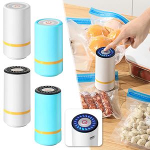 Portable Mason Jar Vacuum Sealing Machine BAP Free Food Sealer Storage Heat Resistant for Wide Mouth Kitchen Gadgets 240116