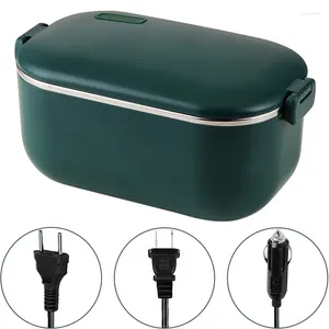 Dinnerware 48W 12V 220V 110V Electric Lunch Box Office School Car Meal Heater Insulation Leak-proof Heating Warmer Container Student