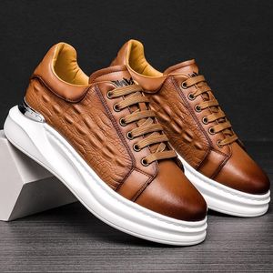 Qualidade extra de tamanho masculino High 45 Winter 46 Leather 47 Casual 48 Grandes tênis 49 Sapatos Daddy A19 492 2 19188