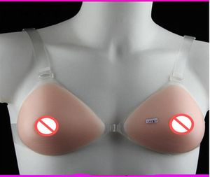 selling factory direct supply triangular shape silicone breast forms with transparent straps fake boobs for unis9432283