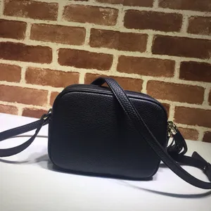 Moda disco crossbody sacos para mulheres sacos de couro genuíno bolsa de couro de cor sólida para senhoras