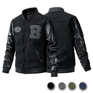 Cappotto autunnale e invernale Abbigliamento da uomo Abito da baseball alla moda allentato Tendenza Giacca da viaggio per motociclista da esterno uniforme da liceo senior 240116