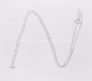 Authentic 925 Sterling Silver necklace Bear Chain Choker Fits European bear Jewelry Style Gift 0119056128129474