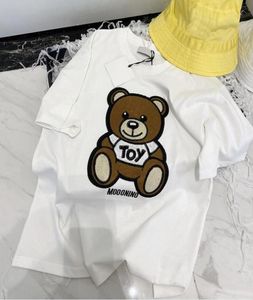 Kids fashion Tshirts Luxury designer t shirt Tops Tees boys girls cartoon bear embroidered letter cotton short sleeve Pullover ch8599650