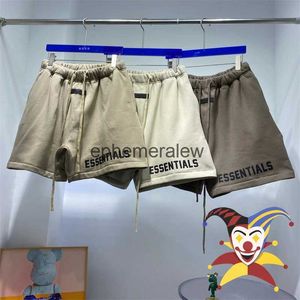 Shorts masculinos 3D Shorts Homens Mulheres Material Grosso Cordão Oversize Breechesephemeralew