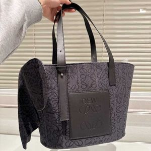 2024 vaca sacola elefante feminino anagrama jacquard pano e designer de couro senhora atchwork sacos bolsas crossbody ombro