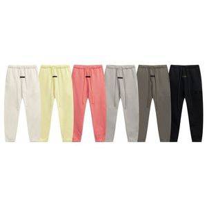 Primavera e outono novas calças sanitárias SSENTIAL carta reunindo impresso calças casuais masculinas e femininas calças esportivas versáteis moda leggings